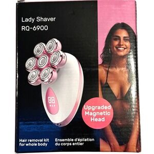 Lady Shaver RQ 6900 Electric Hair Removal Floating Rotary Head
